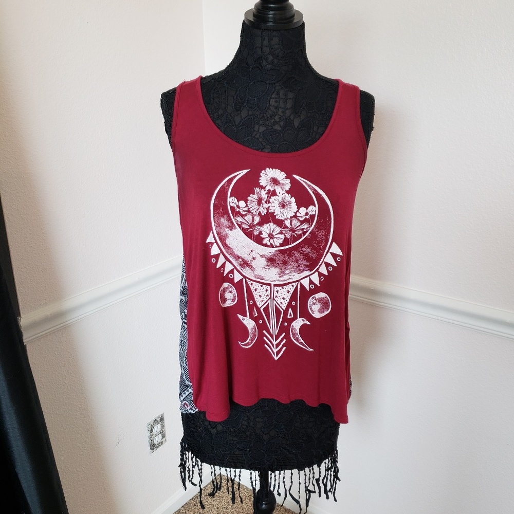 Sugarhigh Printed Tribal Tank Top